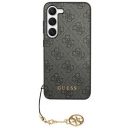 Guess 4G Charms Collection Samsung Galaxy A35 hátlap tok, fekete, CSA35GF4GGR