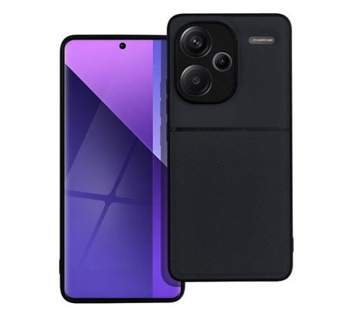 Forcell Noble Xiaomi Redmi Note 13 Pro + 5G szilikon tok, fekete