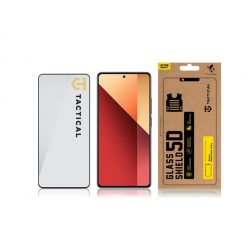   Tactical Glass Shield 5D Xiaomi Redmi Note 13 Pro 4G/5G / Poco X6 5G kijelzővédő üvegfólia, fekete