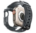 Spigen Rugged Armor Pro Apple Watch Ultra 2/1 (49mm) tok/szíj, sötétszürke