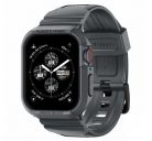 Spigen Rugged Armor Pro Apple Watch 9/8/7 (45mm) /SE (2nd/1st Gen)/6/5/4 (44mm)  tok, sötétszürke