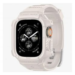   Spigen Rugged Armor Pro Apple Watch Ultra 2/1 (49mm)  tok/szíj, bézs