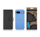 Tactical Field Notes Google Pixel 8a, flip/oldalra nyíló tok, fekete