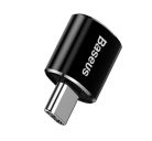 Baseus USB-USB Type-C 2.4A adapter, fekete