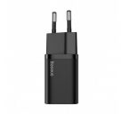 Baseus Super Si USB Type-C gyorstöltő 1 m-es USB Type-C-Lightning kábellel, 20W, fekete