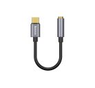 Baseus L54 USB Type-C audioadapter + 3,5 mm-es mini jack csatlakozó, szürke