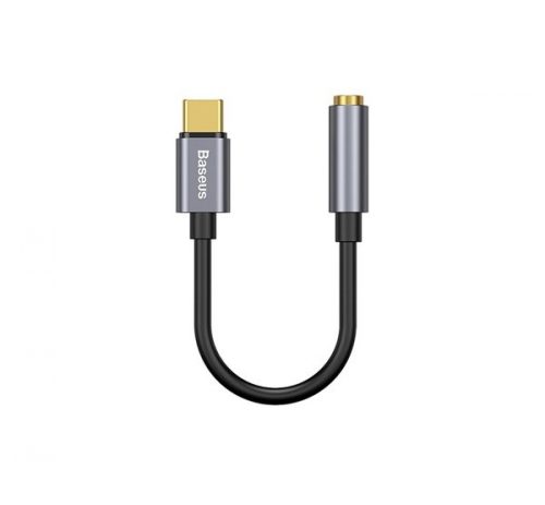 Baseus L54 USB Type-C audioadapter + 3,5 mm-es mini jack csatlakozó, szürke