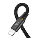 Baseus Fast 4in1 töltő- és adatkábel USB / 2x Type-C / Lightning / MicroUSB 3,5A, 1.2 m, fekete