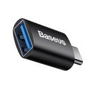 Baseus Ingenuity USB Type-C-USB-A OTG adapter, fekete