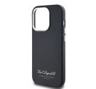 Karl Lagerfeld Grained PU Hotel RSG iPhone 13 Pro hátlap tok, fekete