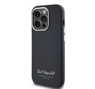 Karl Lagerfeld Grained PU Hotel RSG iPhone 13 Pro Max hátlap tok, fekete