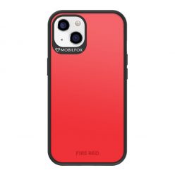   Mobilfox Apple iPhone 13 full-shock 3.0 hátlap tok, Fire Red