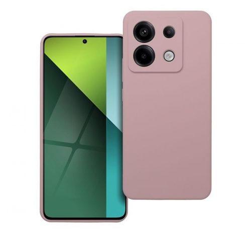 2mm Xiaomi Redmi NOTE 13 Pro 5G szilikon hátlap tok, világos rózsaszín