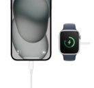 Energea Bazic GoCharge Type-C Apple Watch vezetéknélküli töltő, 1m, 2.5W, fehér