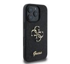 Guess Apple iPhone 16 Pro hátlap tok, fekete/barna GUHCP16LHG4SGK