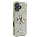 Guess Fixed Glitter Big 4G Apple iPhone 16 Plus hátlap tok, arany