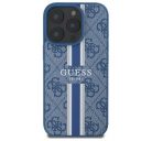 Guess 4G Printed Stripes MagSafe Apple iPhone 16 Pro Max hátlap tok, kék GUHMP16XP4RPSB