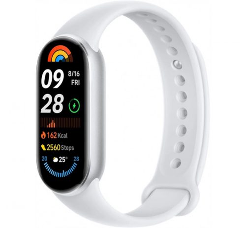 Xiaomi Mi Band 9 aktivitásmérő, ezüst