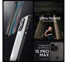 Spigen Ultra Hybrid iPhone 16 Pro Max tok, Matte Black, fekete ACS07996