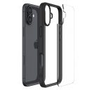 Spigen Ultra Hybrid iPhone 16 Plus tok, Matte Black, fekete ACS08072