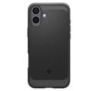 Spigen Rugged Armor MagFit Apple iPhone 16 tok, Matte Black, fekete ACS08214