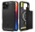 Spigen Rugged Armor MagFit Apple iPhone 16 Pro Max tok, Matte Black, fekete ACS07986