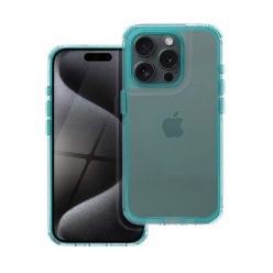   Matrix Apple iPhone 16 Pro Max hátlap tok kameravédő peremmel, zöld/menta