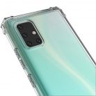 OnePlus 8, Szilikon tok, légpárnás sarok, Wooze Silicone Armor, átlátszó