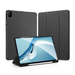   Huawei MatePad Pro 12.6 (2021), mappa tok, M-Pencil tartóval, Dux Ducis Domo, fekete