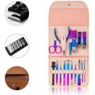 Prémium 3in1 manikűr szett, kézápoláshoz, lábápoláshoz, arcápoláshoz, 16 db-os, színátmenetes, Wooze Manicure Set, lila/kék