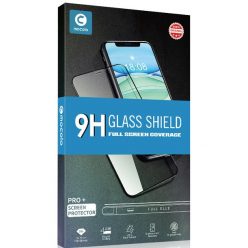   Xiaomi Redmi K30 / K30 5G / Poco X2, Kijelzővédő fólia, ütésálló fólia (az íves részre is!), Tempered Glass (edzett üveg), Full Glue, Mocolo, fekete