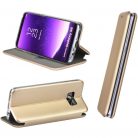 Samsung Galaxy A03 SM-A035F, Oldalra nyíló tok, stand, Forcell Elegance, arany