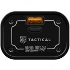 Külső akkumulátor, 9600 mAh, 22.5W, Okostelefonhoz és TabletPC-hez, USB aljzat, USB Type-C aljzat, LED kijelzővel, gyorstöltés, Tactical C4 Explosive, fekete