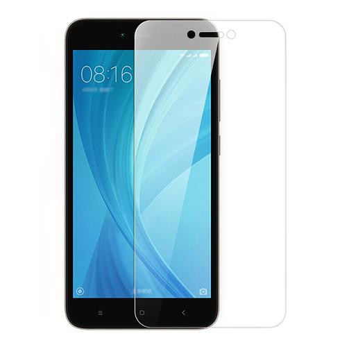 Xiaomi Redmi Note 5A, Kijelzővédő fólia, ütésálló fólia (az íves részre NEM hajlik rá!), Tempered Glass (edzett üveg), Clear