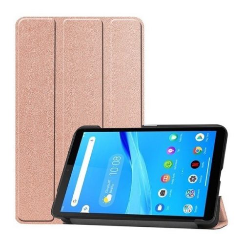 Samsung Galaxy Tab S6 Lite 10.4 (2020 / 2022 / 2024) SM-P610 / P615 / P613 / P619 / P620 / P625, mappa tok, Trifold, vörösarany