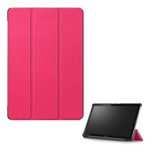 Samsung Galaxy Tab S6 Lite 10.4 (2020 / 2022 / 2024) SM-P610 / P615 / P613 / P619 / P620 / P625, mappa tok, Trifold, magenta