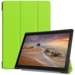   Lenovo Tab M10 HD (10.1) (2. generáció) TB-X306F, mappa tok, Trifold, zöld