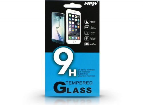 Apple iPhone XR / 11, Kijelzővédő fólia, ütésálló fólia (az íves részre NEM hajlik rá!), Tempered Glass (edzett üveg), Clear