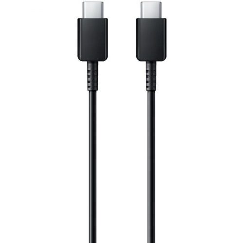 USB Type-C töltő- és adatkábel, USB Type-C, 100 cm, gyorstöltés, Samsung, fekete, gyári, 