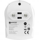 Hálózati töltő adapter, 24W, 4 x USB aljzat, SKRoss, fehér