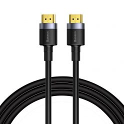   Adatkábel, HDMI - HDMI, v2.0, 200 cm, 4K, 3D, 60 Hz, Baseus Cafule, CADKLF-F01, fekete/szürke