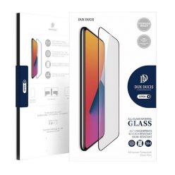   Huawei Honor 90 Lite, Kijelzővédő fólia, ütésálló fólia (az íves részre is!), Tempered Glass (edzett üveg), Dux Ducis, fekete