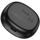 Bluetooth sztereó fülhallgató, v5.3, TWS, töltőtok, zajszűrővel, érintés vezérlés, LED-es kijelző, Hoco EQ3, fekete