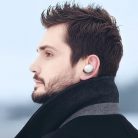 Bluetooth sztereó fülhallgató, v5.3, TWS, töltőtok, zajszűrővel, érintés vezérlés, LED-es kijelző, Hoco EQ3, fekete