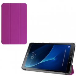   Samsung Galaxy Tab A 10.1 (2016) SM-T580 / T585, mappa tok, Trifold, lila