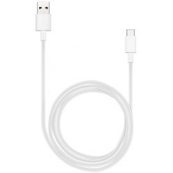   Adatkábel, USB Type-C - USB, 1 méter, Huawei, fehér, gyári