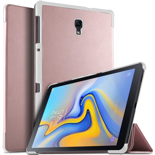 Samsung Galaxy Tab A 10.5 (2018) SM-T590 / T595, mappa tok, Trifold, vörösarany