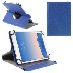   Univerzális TabletPC tok, mappa tok, 9-10", stand, elforgatható (360°), sötétkék