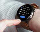 Bluetooth okosóra, műbőr szíj, fémház, v5.1, AMOLED kijelző, aktivitás és egészség mérő, vízálló, Mibro Watch Lite 2, sötétszürke/barna, gyári