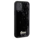 Guess Sequin Script Logo iPhone 12/12 Pro tok, fekete